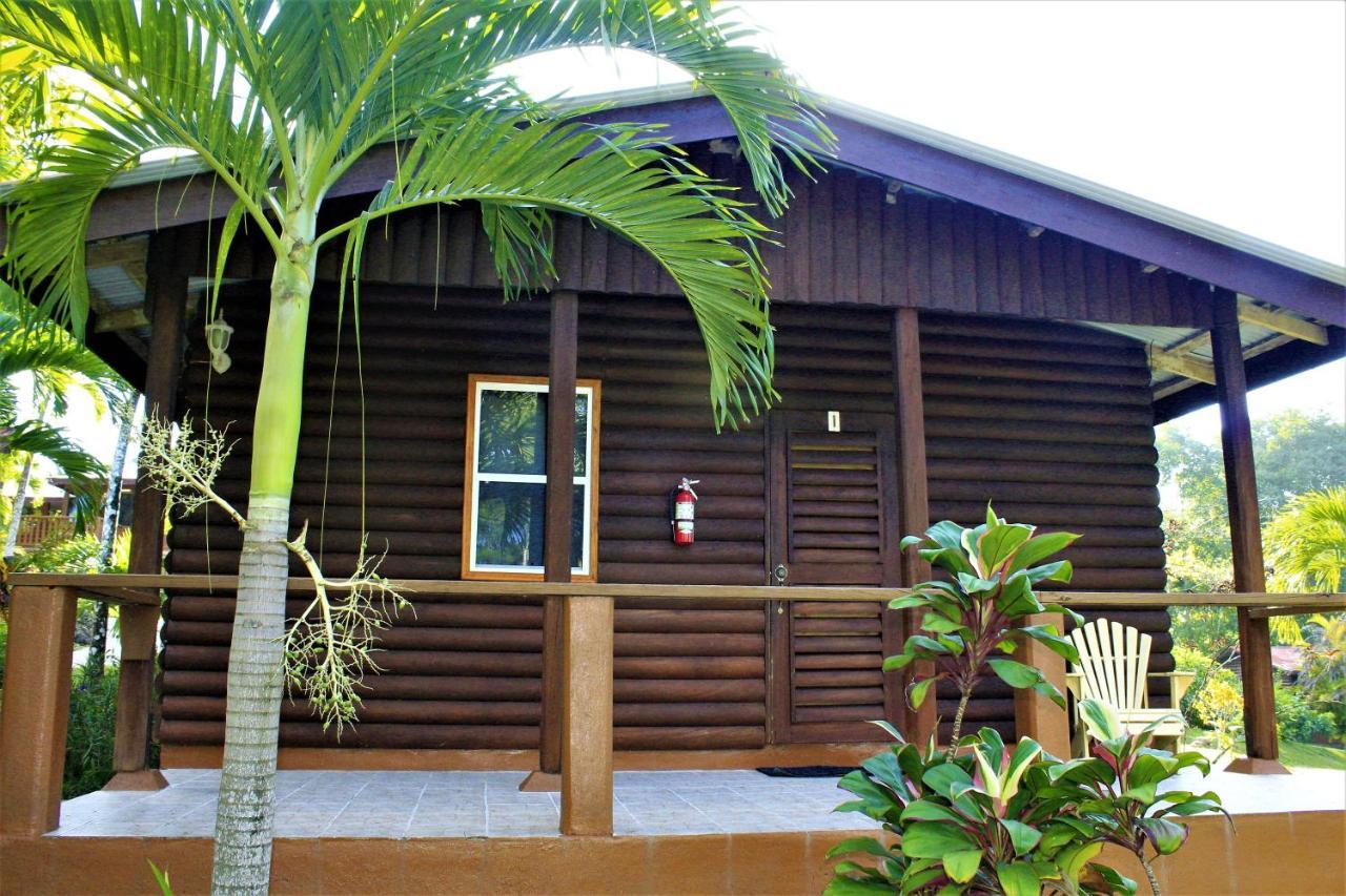The Log Cab-Inn San Ignacio Eksteriør bilde